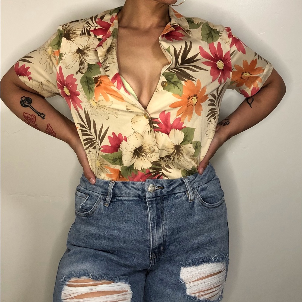 Vintage 90’s Alfred Dunner button down size 14